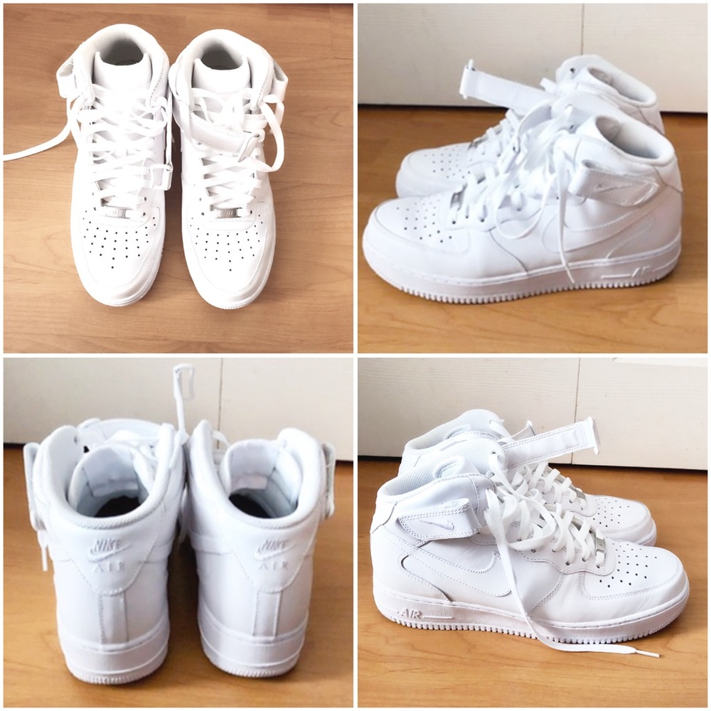 Air Force one shoes white